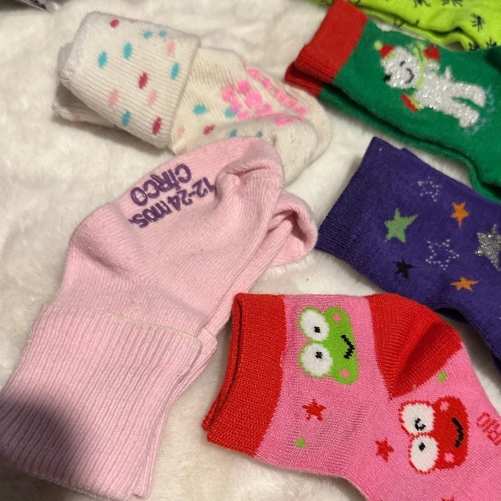 Bundle of 8 Fun & Playful Kids Socks Collection